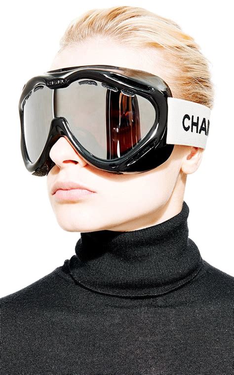 chanel ski gear|chanel ski goggles.